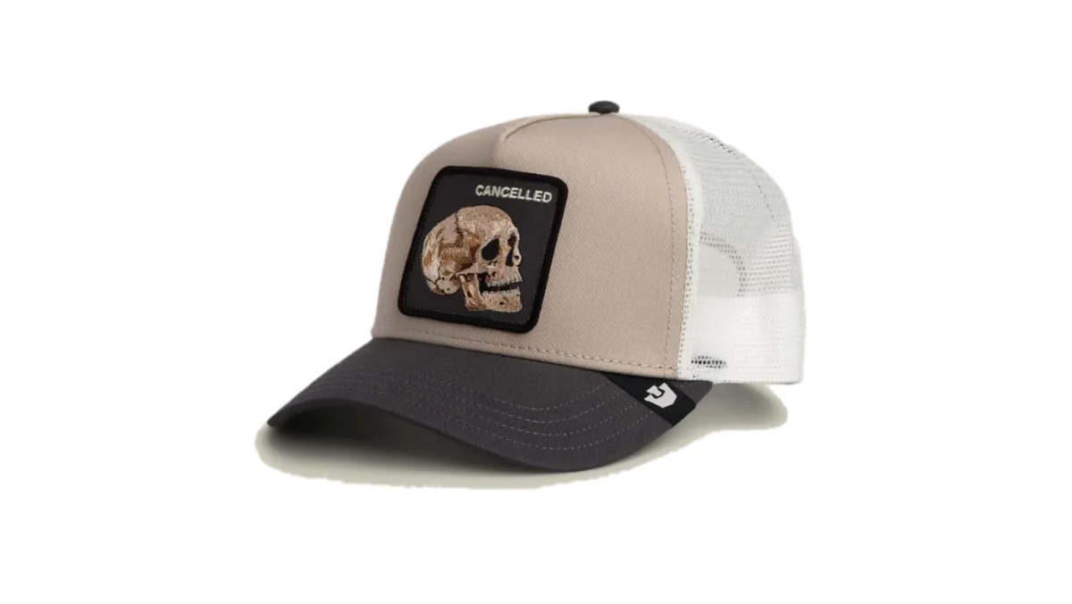 Goorin Czapka z daszkiem Trucker Cancelled, czaszka, wielokolorowa, jeden rozmiar unisex dla dorosłych