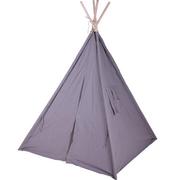 Home Styling Collection Namiot dla dzieci TIPI 103x103x160 cm kolor szary HZ1990750