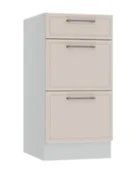 Szafki kuchenne - Szafka kuchenna dolna z szufladami 40 cm E9-G62 - miniaturka - grafika 1