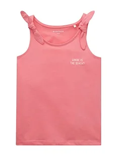 TOM TAILOR Dziewczęta Top z kokardką 1031828, 23807 - Sunrise Pink, 92-98 - Koszulki i topy damskie - miniaturka - grafika 1