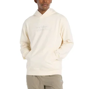 Bluza męska New Balance MT53925PEF - beżowa - Bluzy męskie - miniaturka - grafika 1