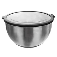 Miski i półmiski - Orion Miska kuchenna stalowa z pokrywką antypoślizgowa do sałatek 17,5 cm 1,65 l O-120292 + O-120292 - miniaturka - grafika 1