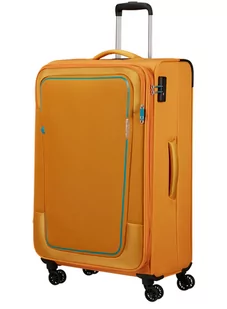 Walizka duża poszerzana American Tourister Pulsonic - sunset yellow - Walizki - miniaturka - grafika 1