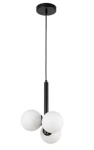 Perla lampa wisząca 3xG9 czarna/biała 33486 - Lampy sufitowe - miniaturka - grafika 1