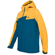 Kurtki męskie - Męska kurtka softshellowa Loap Lurad Rozmiar: XL / Kolor: niebieski/żółty - miniaturka - grafika 1