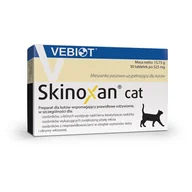 Suplementy i witaminy dla kotów - VEBIOT SKINOXAN CAT 30 tabletek na skórę dla kota - miniaturka - grafika 1