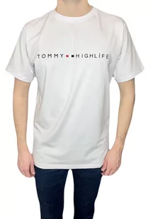 T-shirt męski biały gładki okrągły dekolt XXL - Koszulki męskie - miniaturka - grafika 1