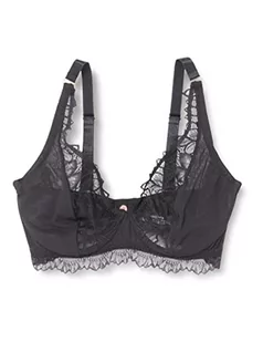 Wonderbra Tribal Mix Unpadded Biustonosz damski, czarny, 80F - Biustonosze - miniaturka - grafika 1