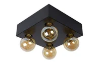 Lampy sufitowe - Lucide SURTUS Czarna 4xE27 Lampa sufitowa 30174/04/30 30174/04/30 - miniaturka - grafika 1