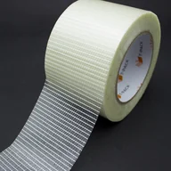 Taśmy klejące - Taśma Pakowa 75mm/50mb Folia PP Zbrojona Włók. Szkl. Wzmacniana - miniaturka - grafika 1