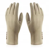 Rękawiczki - BETLEWSKI Zimowe rękawiczki do telefonu modne markowe ciepłe eleganckie - miniaturka - grafika 1