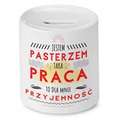 Skarbonki - Skarbonka na Urodziny 66 66te 66-te na Prezent z Nadrukiem ze Zdjęciem + Opakowanie na prezent (wzór 04) - miniaturka - grafika 1