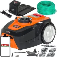 Roboty koszące - NAC Robot koszący NAC RLM1000-DY sterowanie Wi-Fi/Bluetooth RLM1000-DY - miniaturka - grafika 1