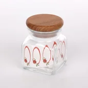 Pojemniki na przyprawy - POJEMNIK SZKLANY NA PRZYPRAWY 120ML PRESIDENT LINE - miniaturka - grafika 1