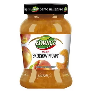 Łowicz DŻEM Z BRZOSKWIŃ 450 G - Dżem - miniaturka - grafika 1