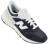 Sneakersy męskie - New Balance Buty Męskie Sportowe Sneakersy 997R klasyczne czarne 41,5 Eu - miniaturka - grafika 1