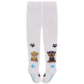 Rajstopy - Szare rajstopy niemowlęce PAW PATROL z certyfikatem OEKO-TEX 9-12 m 80 cm - miniaturka - grafika 1