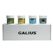 Żele i maści lecznicze - Zestaw olejów stałych do masażu i terapii powięziowej GALIUS 4 x 100 ml, Basic, Relaxing, Cold Effect, Neutral - miniaturka - grafika 1