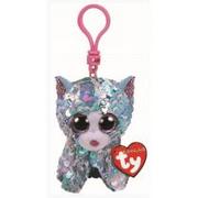 Maskotki i pluszaki - Ty Inc. Beanie Boos, maskotka cekinowa Kot-Jednorożec - miniaturka - grafika 1