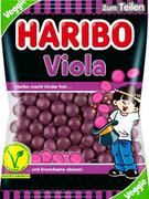 Ciastka - HARIBO ŻELKI  LUKRECJA VIOLA NATURALNE WEGETARIAŃSKIE CZARNE NIEMEICKIE 200G - miniaturka - grafika 1