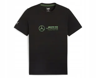 T-shirt koszulka PUMA MERCEDES MAPF1 LOGO TEE F1 męska bawełniana M - Koszulki męskie - miniaturka - grafika 1