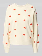 Bluzy damskie - Bluza z prążkowanymi wykończeniami model ‘KASURA’ - miniaturka - grafika 1