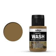 Akcesoria i części modelarskie - Vallejo Farba akrylowa Wash - Dark khaki Green nr 76520 / 35ml 76520 - miniaturka - grafika 1