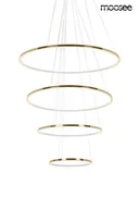Lampy sufitowe - MOOSEE lampa wisząca RING SLIM M złota - miniaturka - grafika 1