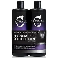 Szampony do włosów - Tigi Catwalk Tween Duo Shampoo and Conditioner Fashionista Blonde, 1er Pack (1 X 1500 ML) 615908950793 - miniaturka - grafika 1