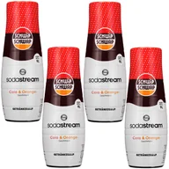 Syropy i koncentraty owocowe - 4x SYROP KONCENTRAT SODASTREAM SCHWIP SCHWAP COLA POMARAŃCZA 440 ml - miniaturka - grafika 1