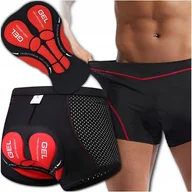 Spodenki rowerowe - Spodenki Rowerowe Szorty Kolarskie Bokserki Męskie Z Wkładką 3d Żelową Xl - miniaturka - grafika 1