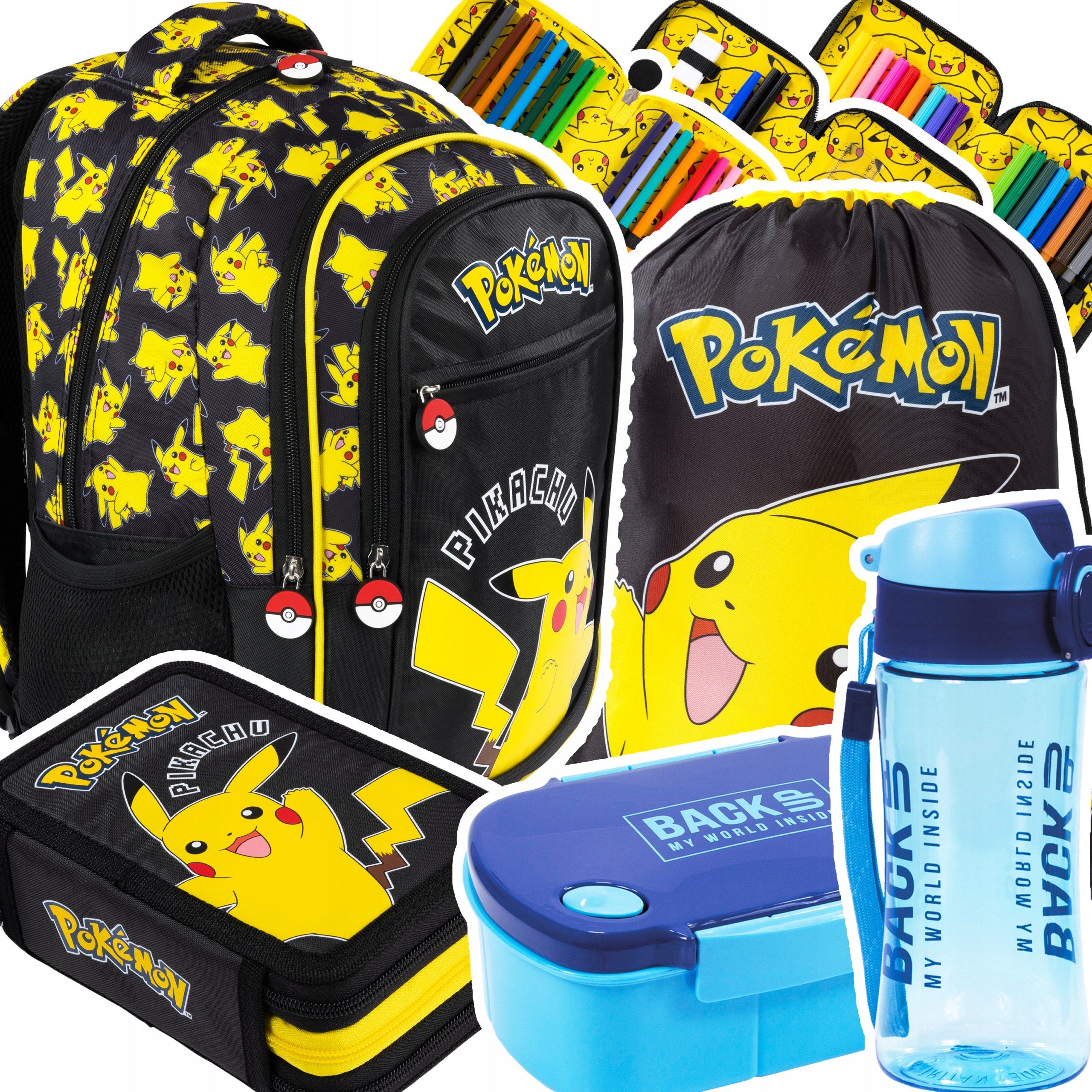Plecak wczesnoszkolny ST.Right Pokemon BPL59