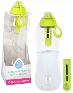 Butelka Filtrująca Dafi Soft 0,7L + 2 Filtry Zielona - Butelki filtrujące - miniaturka - grafika 1