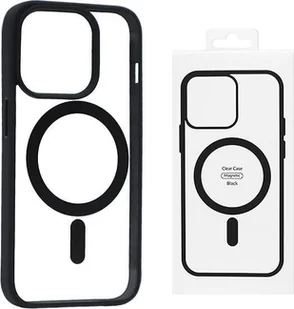 . ECOBOX MAGSAFE CASE DO IPHONE 15 PRO ETUI NAKŁADKA FUTERAŁ CZARNY - Etui i futerały do telefonów - miniaturka - grafika 1