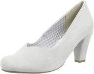 Czółenka - HIRSCHKOGEL Czółenka damskie 3000507, szary - szary szary 031-37 eu - miniaturka - grafika 1