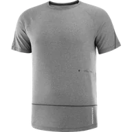 Koszulki sportowe męskie - KOSZULA SALOMON CROSS RUN SS TEE GFX M C21954 - miniaturka - grafika 1
