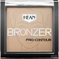 Bronzery i konturowanie twarzy - Hean BRONZER Pro-Contour 402 almond 8,5g - miniaturka - grafika 1