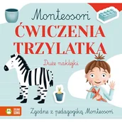 Literatura popularno naukowa dla młodzieży - Montessori Ćwiczenia trzylatka - miniaturka - grafika 1