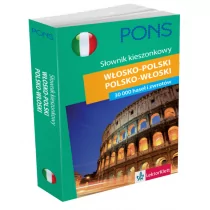 Kieszonkowy słownik włosko-polski, polsko-włoski - Książki do nauki języka włoskiego - miniaturka - grafika 1