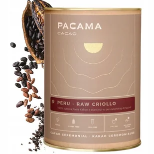 PACAMA COFFEE Kakao ceremonialne 100% z Peru surowa pasta niealkalizowana - Kakao i czekolada - miniaturka - grafika 1