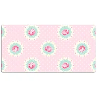 Podkładki na biurko - Podkład na biurko Różowy wzór 120x60 cm - miniaturka - grafika 1