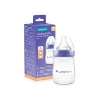 Butelki dla niemowląt - Lansinoh, Butelka plastikowa ze smoczkiem, 160 ml - miniaturka - grafika 1