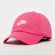 Czapki damskie - Czapka z daszkiem Nike Club Futura Wash Pink/Sail - FB5368-629-M/L - miniaturka - grafika 1