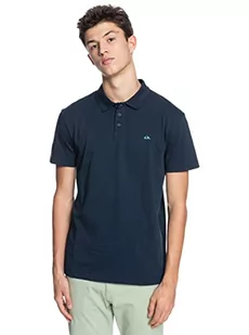 Quiksilver koszulka Essentialpolo Navy Blazer BYJ0) - Koszulki męskie - miniaturka - grafika 1