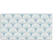 Podkładki na biurko - Duża podkładka na biurko Retro przegrzebki 120x60cm, Dywanomat - miniaturka - grafika 1