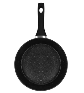 SK PATELNIA GŁĘBOKA 26CM 2.6L MARMUROWA Z POKRYWKĄ ZILNER ZL-7716 emix - Patelnie - miniaturka - grafika 5
