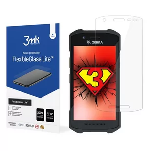 3MK, Zebra TC21/TC26, Szkło hybrydowe, FlexibleGlass Lite - Szkła hartowane na telefon - miniaturka - grafika 1