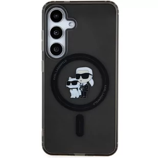 Karl Lagerfeld KLHMS24SHGKCNOK S24 S921 czarny/black hardcase IML Karl&Choupette MagSafe - Etui i futerały do telefonów - miniaturka - grafika 3