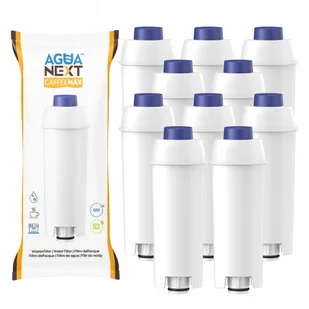 Agua Next wkład filtrujący filtr wody do ekspres do kawy Delonghi 10 sztuk - Akcesoria i części do ekspresów do kawy - miniaturka - grafika 1