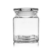 Pojemniki kuchenne - Pojemnik szklany kuchenny słój słoik 0,95L RETRO 126487 - miniaturka - grafika 1